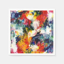 Anniversaire Art Standard Cocktail Napkin