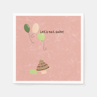 Serviette En Papier Anniversaire de Savannah