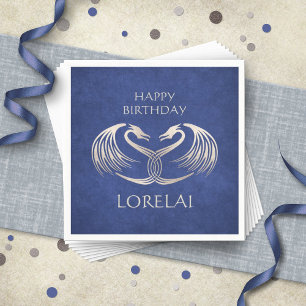 Serviette En Papier Anniversaire du dragon viking celtique