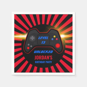 Serviette En Papier Anniversaire du jeu vidéo