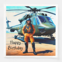 Anniversaire du pilote d'hélicoptère