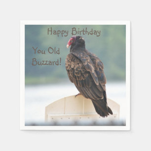 Serviette En Papier Anniversaire du Vieux Buzzard