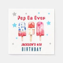 Anniversaire Enfants Été Popsicle Pop Over Kids