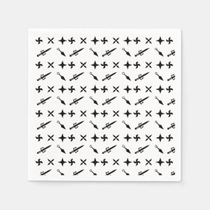 Serviette En Papier Anniversaire Enfants Ninja Warrior Mignon