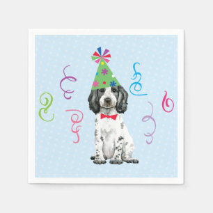 Serviette En Papier Anniversaire fête Anglais Cocker Spaniel Napkins