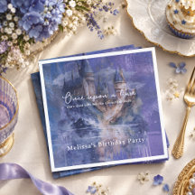 Anniversaire Princesse Château Bleu