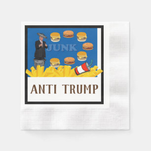 Serviette En Papier Anti Trump / Junk,