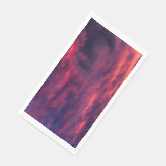 Serviette En Papier août rouge