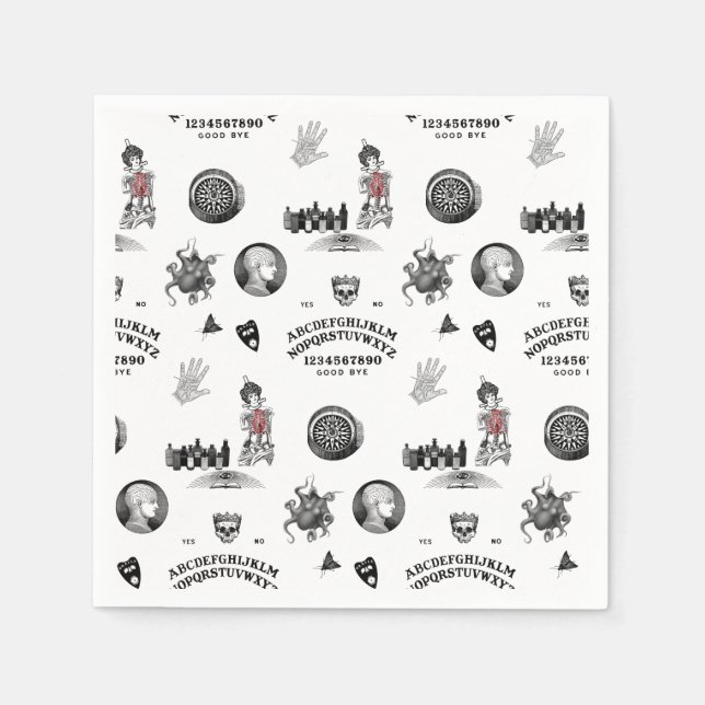 Serviette En Papier Apothicaire (Devant)