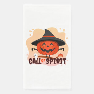 Serviette En Papier Appel de l'Esprit d'Halloween