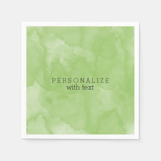 Serviette En Papier Aquarelle (Devant)