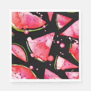 Serviette En Papier Aquarelle 2