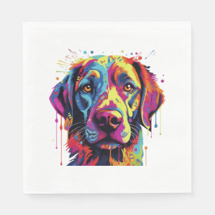 Serviette En Papier Aquarelle de chien T-shirt essentiel