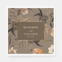 Aquarelle florale chute feuillage feuille frêne Ma