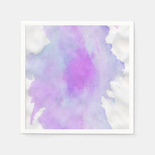 Serviette En Papier Aquarelle moderne abstrait