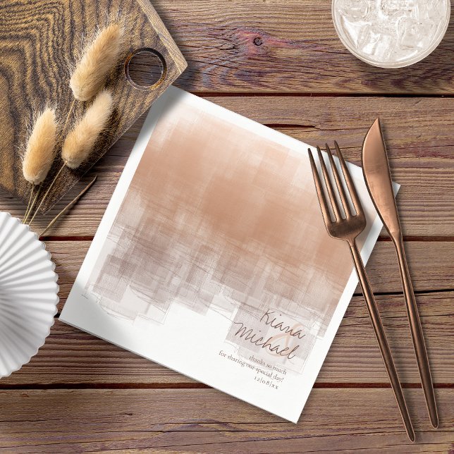 Serviette En Papier Aquarelle Réflexions Merci Argile ID774 (Créateur téléchargé)