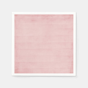 Serviette En Papier Aquarelle rose pâle Texture Look Girly Pastel