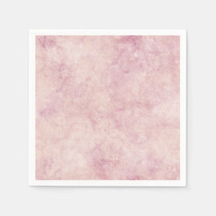 Serviette En Papier Aquarelle rose Pastel