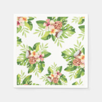 Aquarelle tropicale chic Floral
