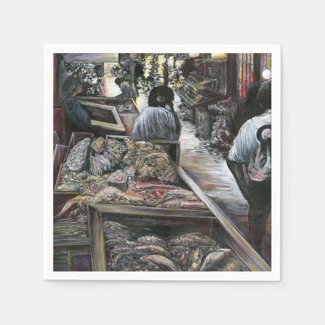 Serviette En Papier Aquatique, mais baisée avec Desert Wind, Jérusalem (Devant)