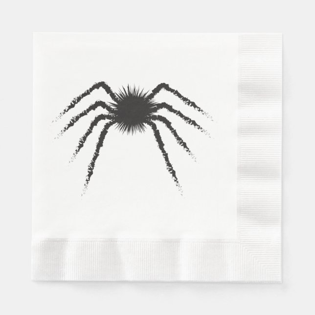 Serviette En Papier Araignée (Devant)