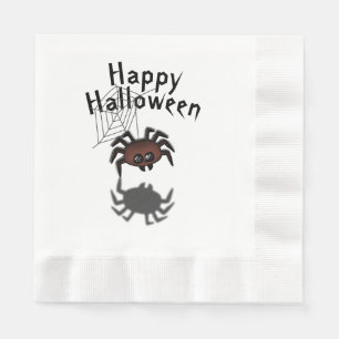 Serviette En Papier Araignée d'Halloween