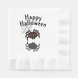 Serviette En Papier Araignée d'Halloween