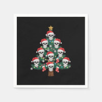 Arbre de Noël crâne Pantalon de pyjama Cool squele