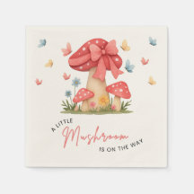 Arc en rouge floral Un peu de champignon Baby Show