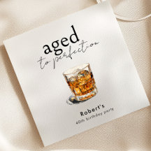 Arche de fête d'anniversaire de whisky vieilli à l