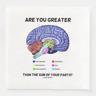 Serviette En Papier Are You Greater Than The Sum Of Your Parts ? Brain