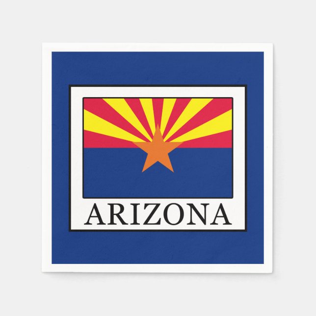 Serviette En Papier Arizona (Devant)