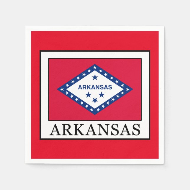 Serviette En Papier Arkansas (Devant)