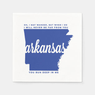 Serviette En Papier arkansas paroles de chanson bleu