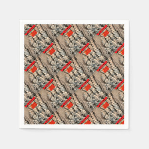 Serviette En Papier Armée de terre Chine - Photo professionnelle