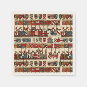 Serviette En Papier Armoiries anciennes de Wallonie