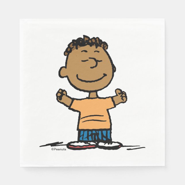 Serviette En Papier Armoiries de Franklin (Devant)