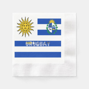 Serviette En Papier Armoiries de l'Uruguay