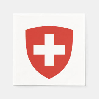 Serviette En Papier Armoiries de Suisse