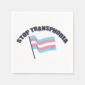 Serviette En Papier Arrêter les serviettes Transphobia