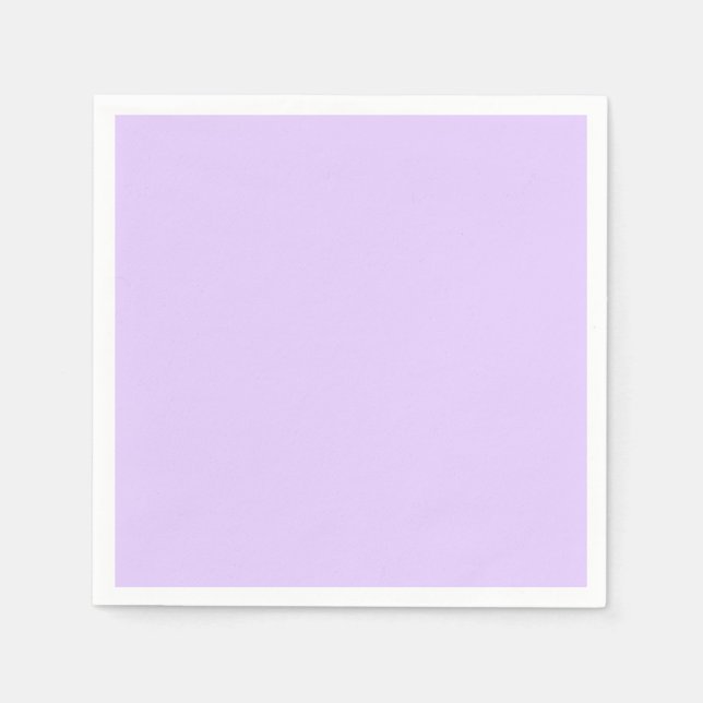 Serviette En Papier Arrière - plan Plain Lilac (Devant)