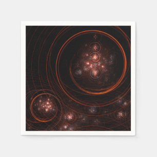 Serviette En Papier Art Abstrait Starlight