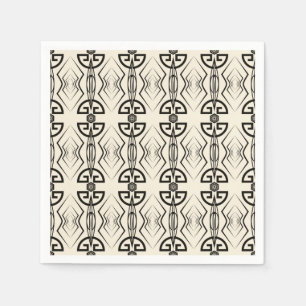 Serviette En Papier Art Déco