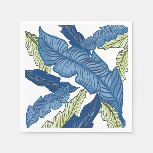 Serviette En Papier art hawaïen (Devant)
