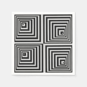 Serviette En Papier Art les années 70