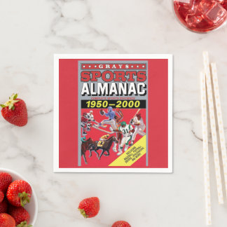 Serviette En Papier Art mural métallique Almanach sportif