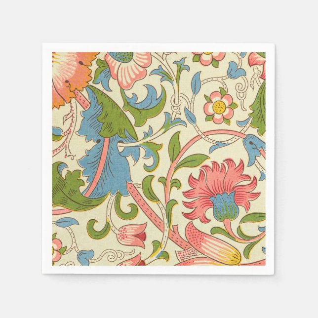 Serviette En Papier Art nouveau lodden pattern - William Morris (Devant)
