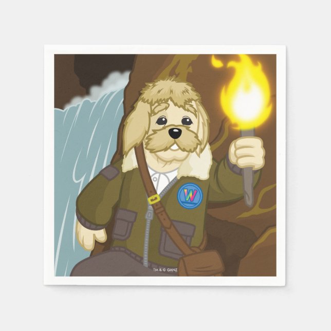 Serviette En Papier Arte Fact Va Explorer (Devant)