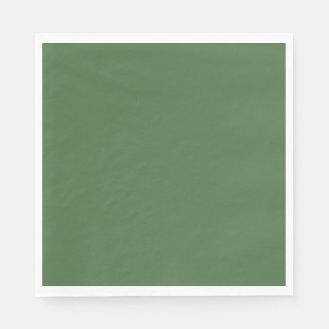 Serviette En Papier Artichoke vert (couleur solide) (Devant)