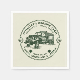 SERVIETTE EN PAPIER ARTISANAT VINTAGE FARM HOUSE RANCH FARMHOUSE DECOU